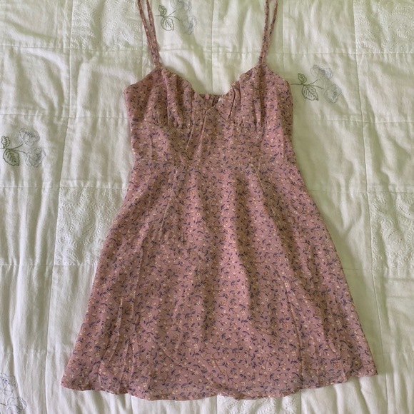 Princess Polly Naomi Pink Floral Mini Dress - Picture 3 of 8